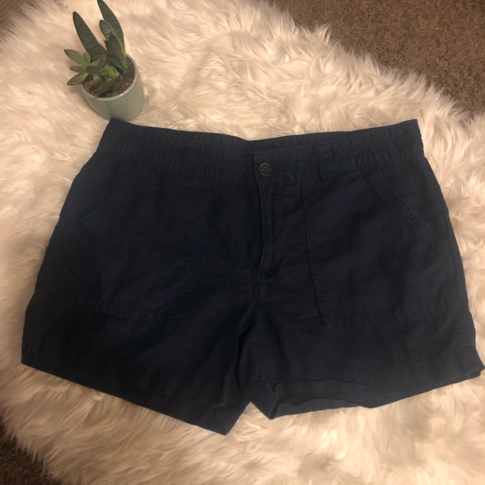 Banana Republic linen utility shorts